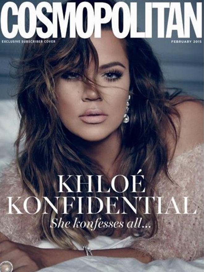 Khloé Kardashian se sinceró en Cosmopolitan