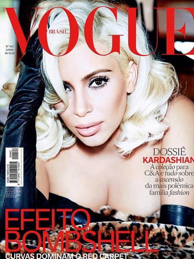 Kim Kardashian se convirtió en Marilyn Monroe para VOGUE