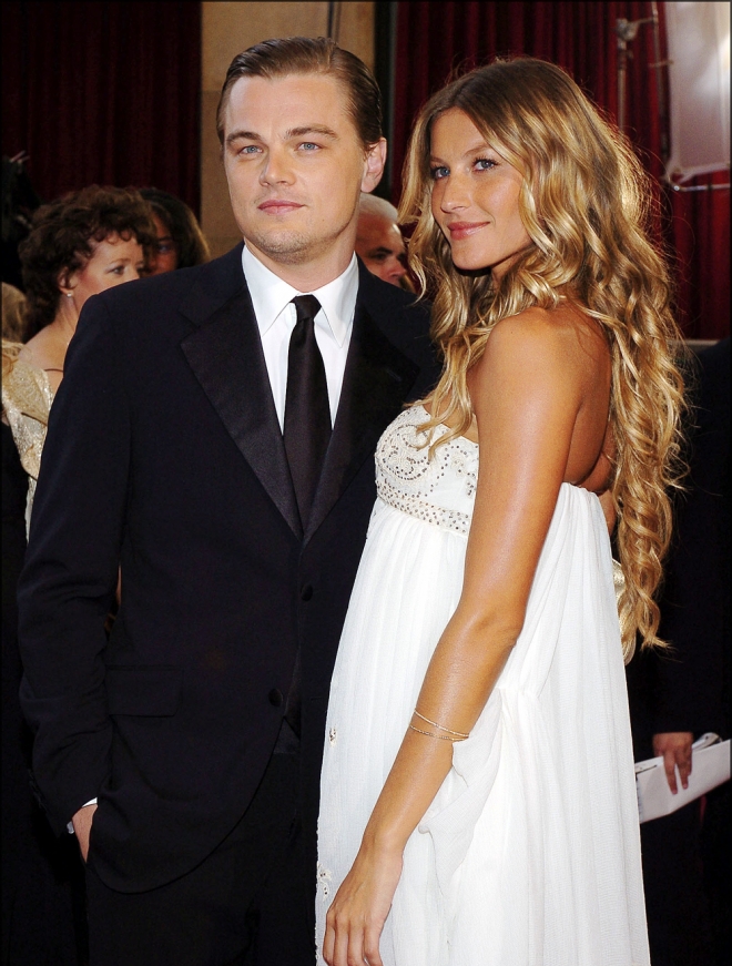 Gisele Bündchen fue la primera novia modelo oficial de DiCaprio