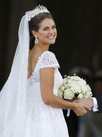 Bodas reales: Magdalena de Suecia, radiante el día de su enlace