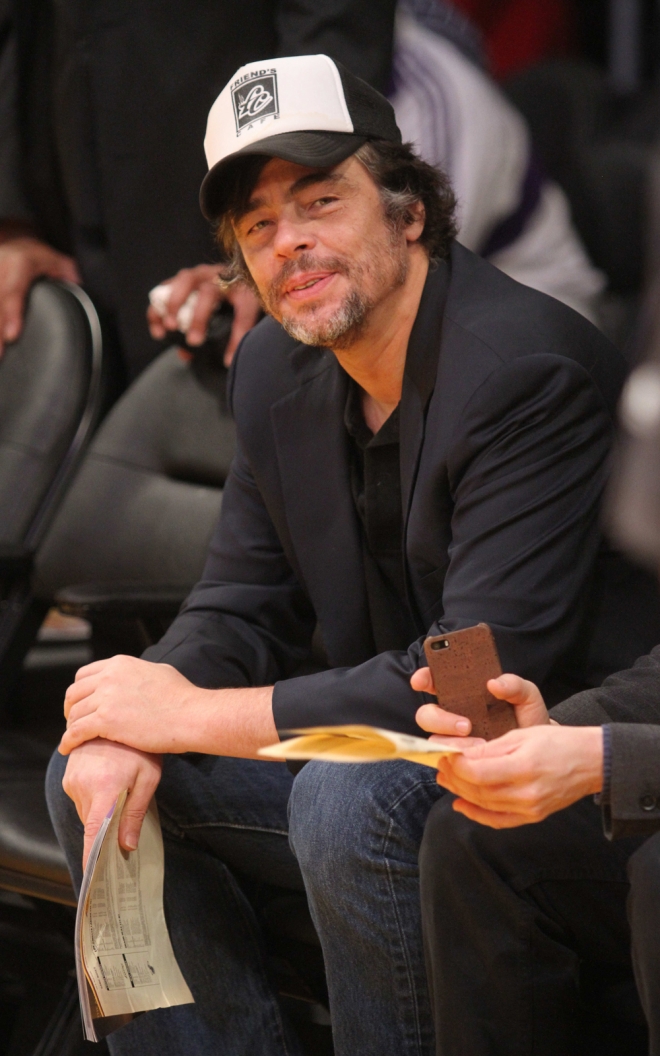 Benicio del Toro, un actor en la NBA