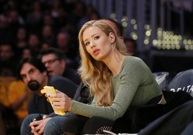 Iggy Azalea, una rapera en la NBA