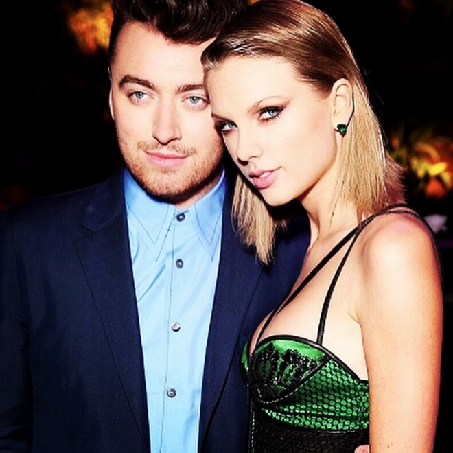 Sam Smith y Taylor Swift, cantantes y mejores amigos