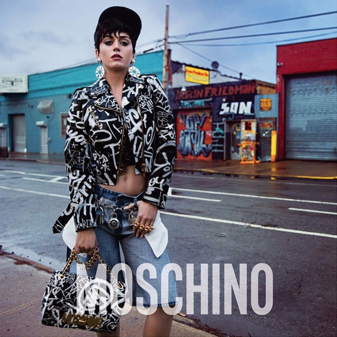 Katy Perry se convierte en la musa de Moschino