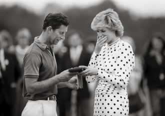 Lady Di, con su marido Carlos de Inglaterra