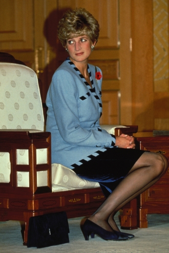 Lady Di tuvo looks típicos de los años 80