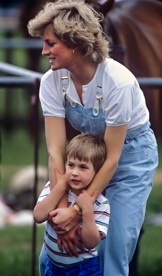 La relación de Lady Di con sus hijos