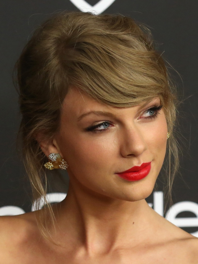 Labios bonitos: el maquillaje de Taylor Swift