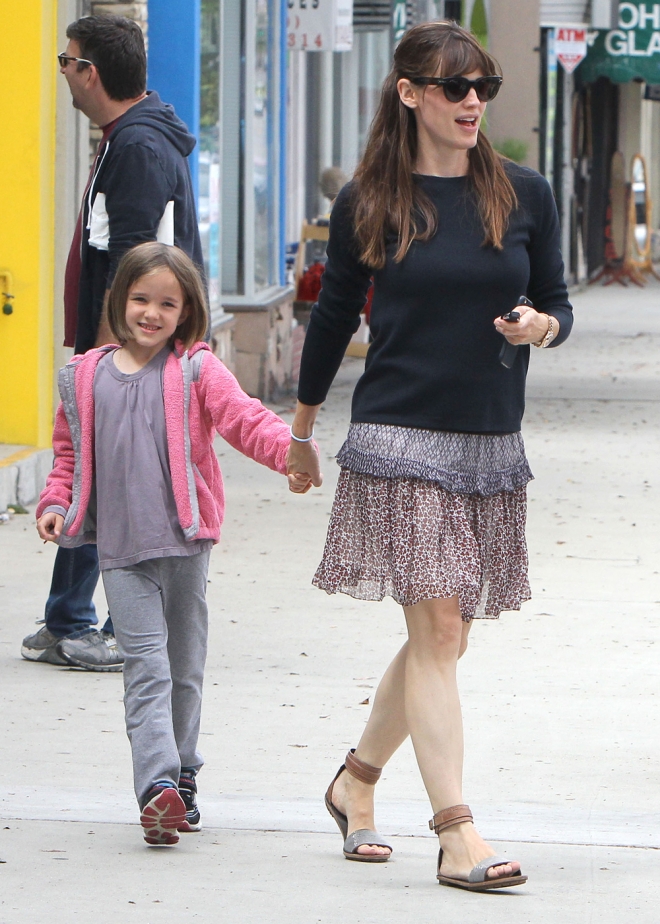 La hija de Jennifer Garner no heredó sus genes