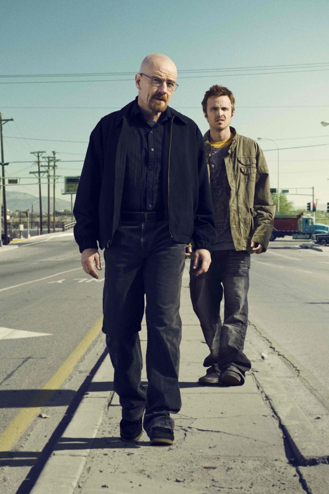 Parejas de series: Walter White y Jesse Pinkman en Breaking Bad