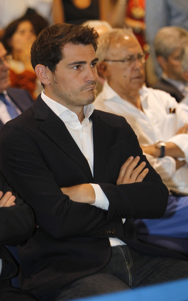 El exportero del Real Madrid, Iker Casillas