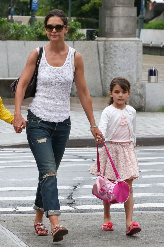 Suri Cruise, la hija de Katie Holmes que es toda una celebrity