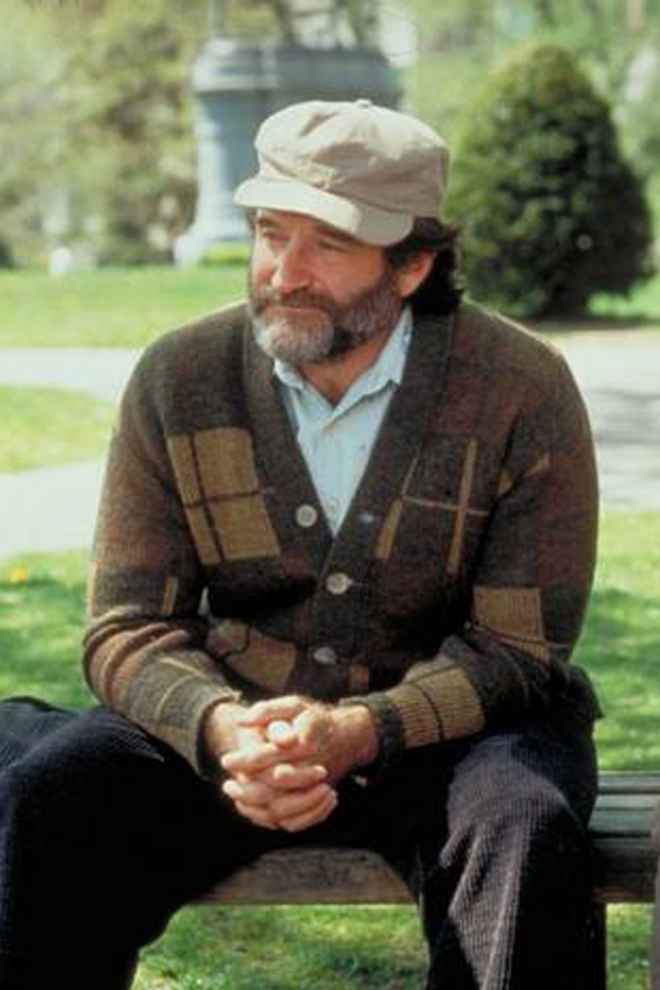 Robin Williams en El indomable Will Hunting