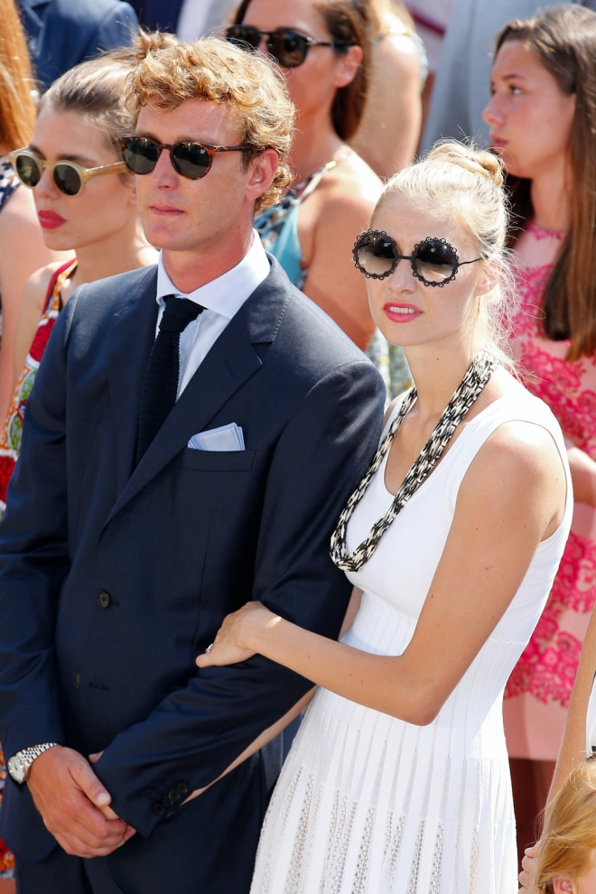 Pierre Casiraghi y Beatrice Borromeo, siempre estupendos