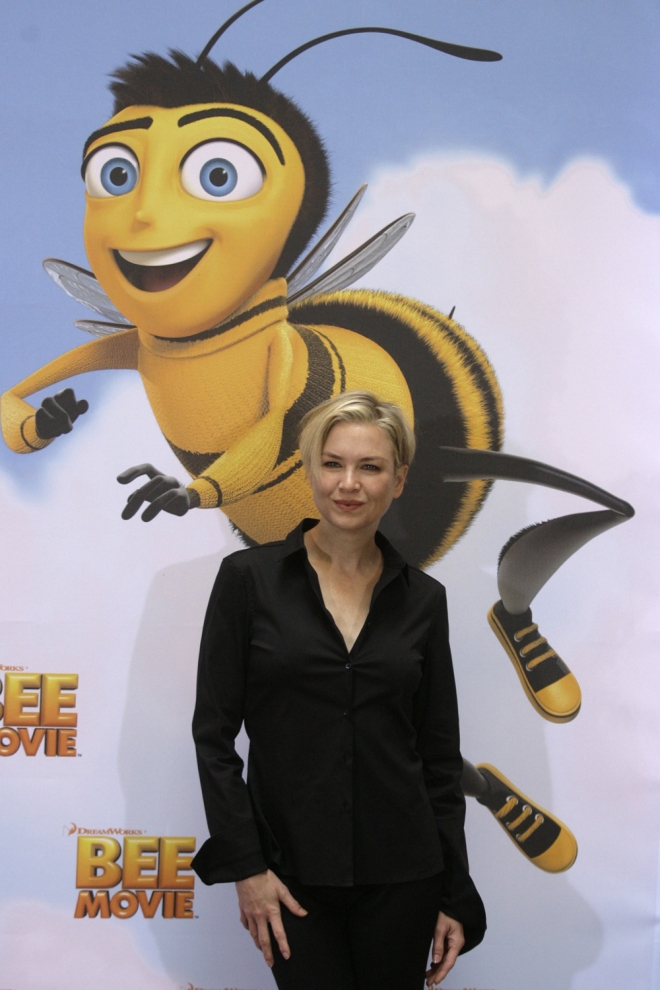 Películas de animación: Renée Zelweger en Bee Movie, Shark Tale y Monster vs Aliens