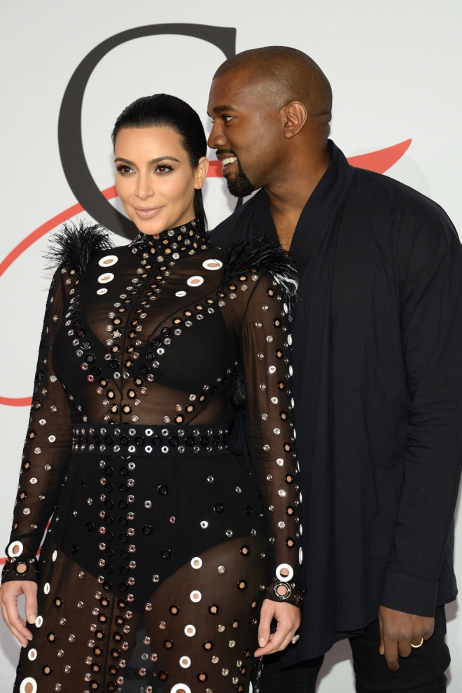 Kim Kardashian y Kanye West, poderosa pareja celebrity
