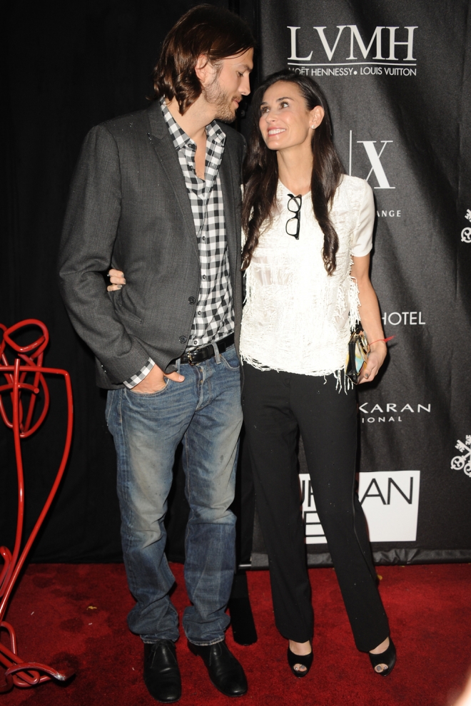 Divorcios famosos: Demi Moore y Ashton Kutcher