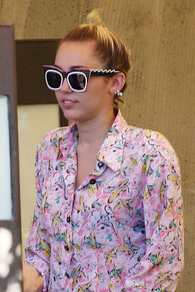 Peinados famosas: Miley Cyrus, ¿un churro?