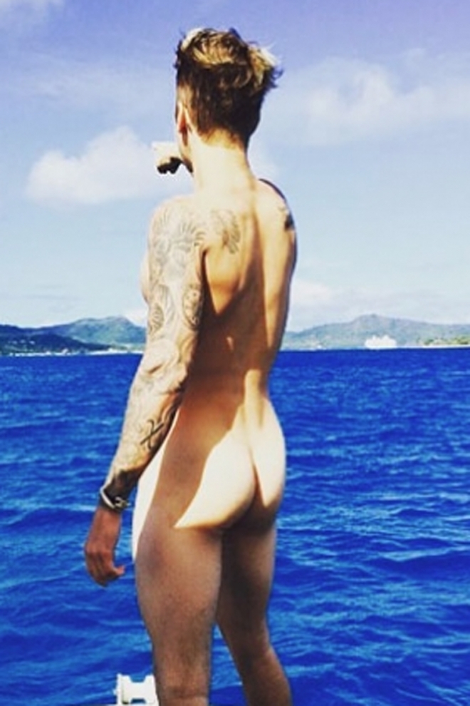 Posados de verano: Justin Bieber, desnudo