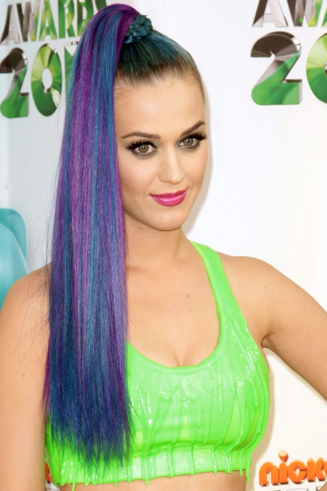 Pelo de colores: Katy Perry se atreve con todo