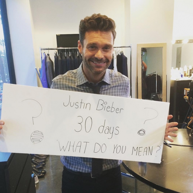 La cuenta atrás de What do you mean de Justin Bieber, en Instagram