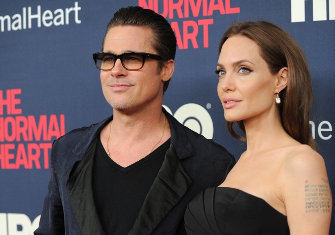 Brad Pitt y Angelina Jolie, una pareja feliz