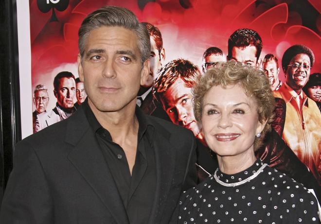 Suegras de Hollywood: la madre de George Clooney