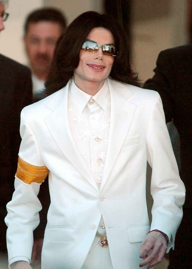 El blanco, el color favorito para vestir de Michael Jackson