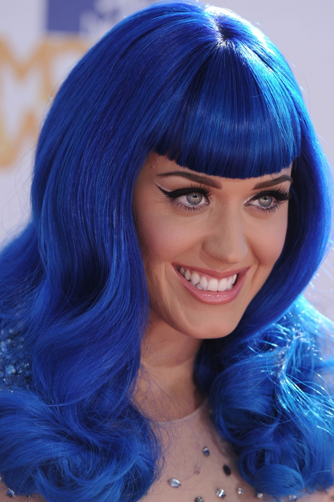 Pelucas famosas: Katy Perry, siempre divina