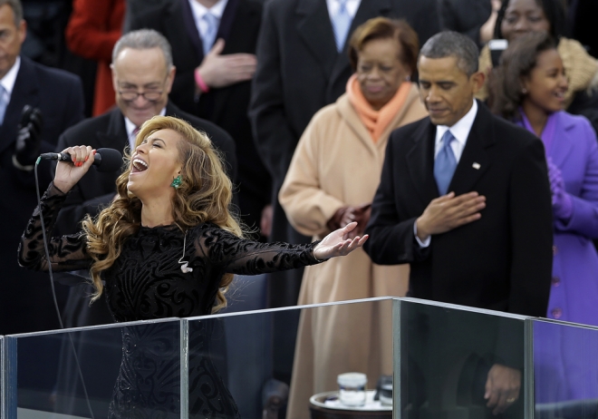 Beyoncé fue la más diva cantando para Obama