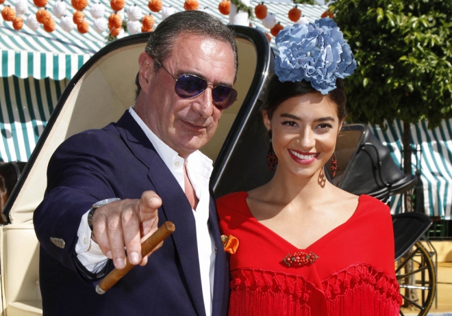 Carlos Herrera, orgulloso de su hija Rocío