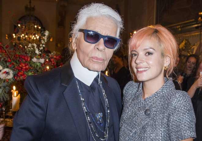 Las amigas de Karl Lagerfeld: Lily Allen