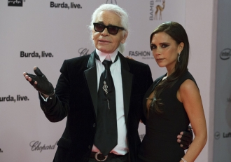 Las amigas de Karl Lagerfeld: Victoria Beckham