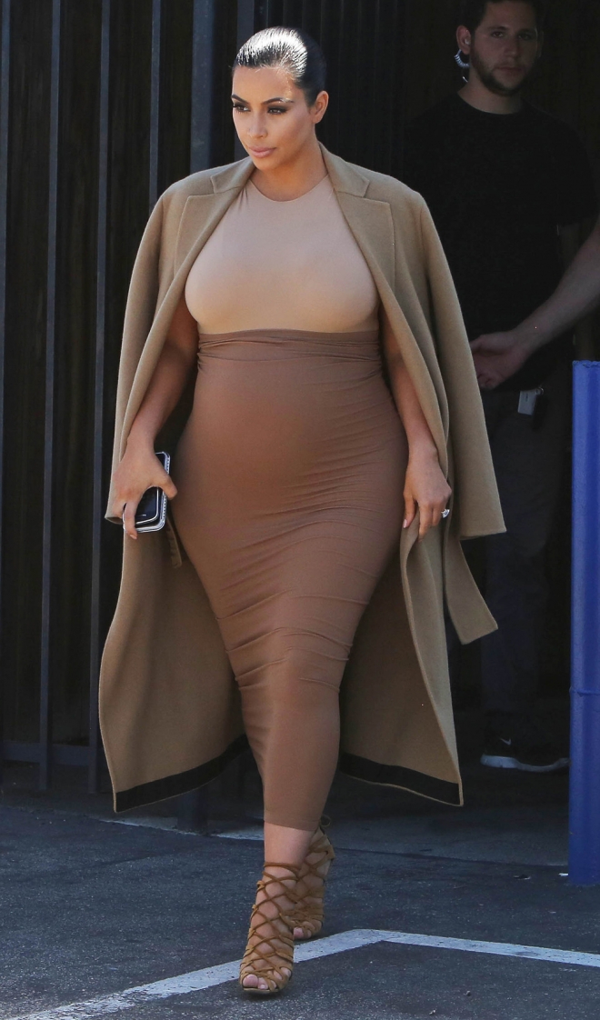 Premamás famosas: Kim Kardashian en su segundo embarazo