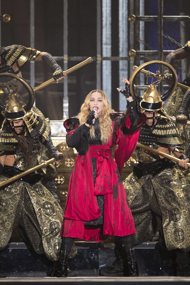 Rebel Heart Tour: Madonna, estupenda entre guerreros