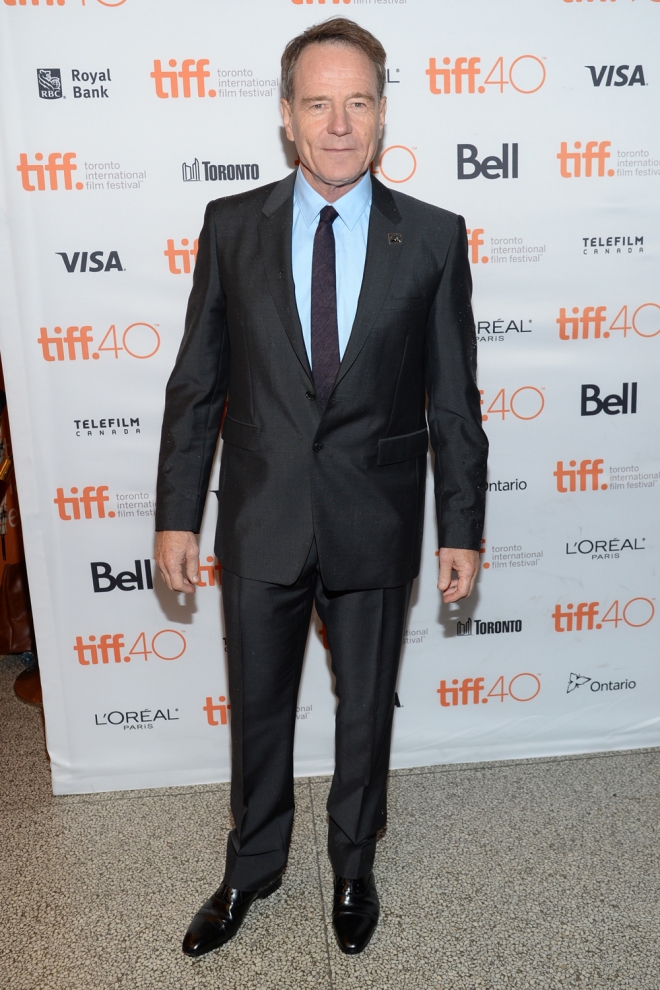 Festival de Cine de Toronto 2015: Bryan Cranston, un grande