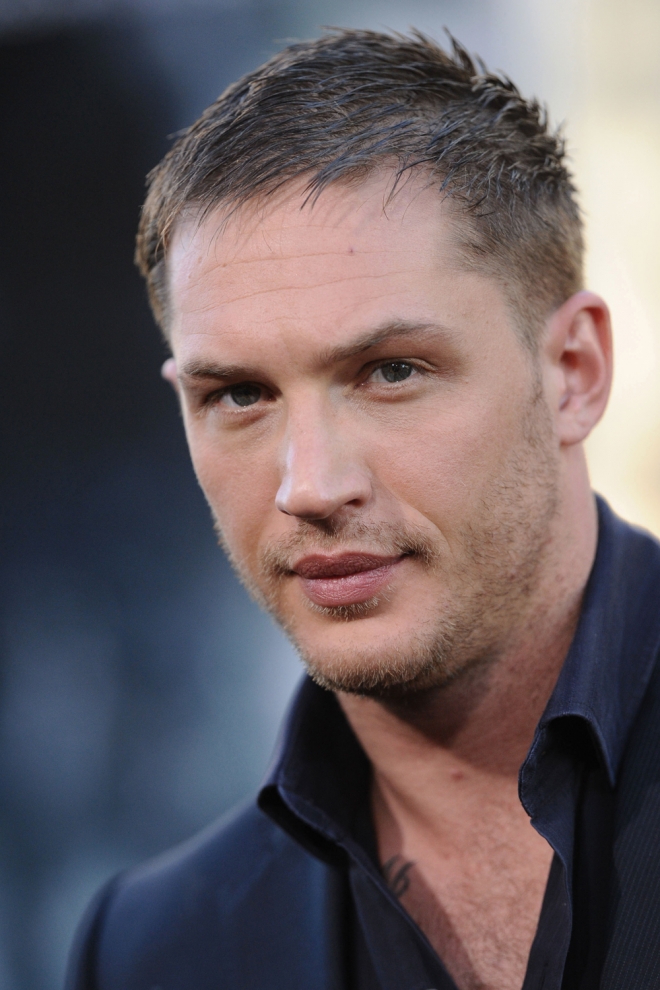 Tom Hardy, cara de niño