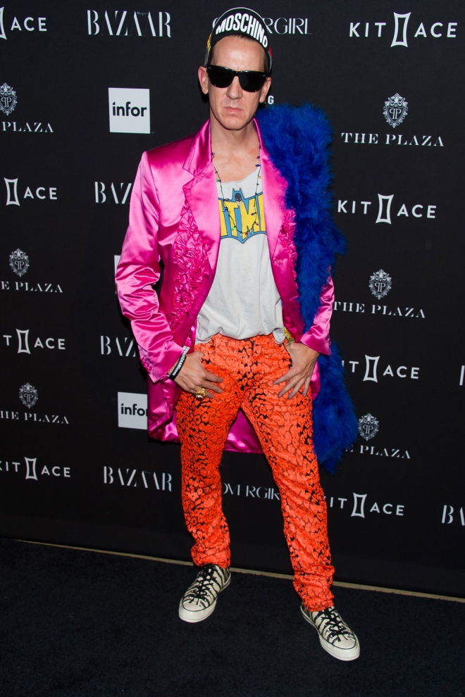 Harpers Bazaar Icons: Jeremy Scott, a tope de color