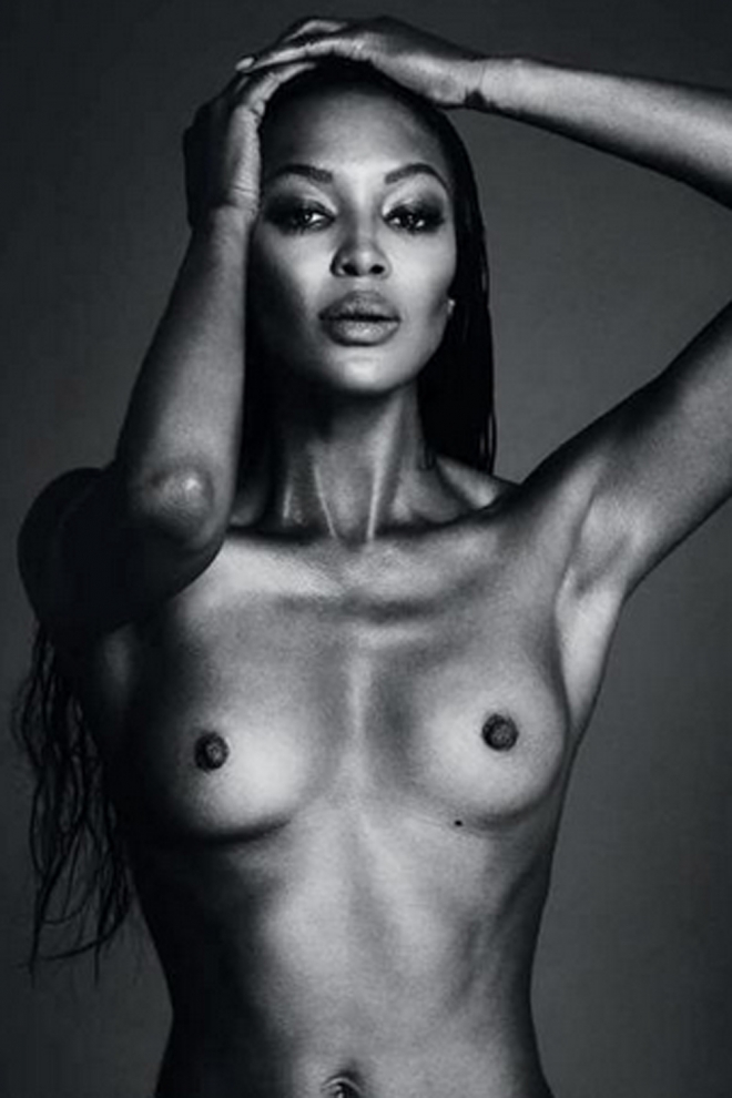 Famosas censuradas en Instagram: El topless de Naomi Campbell