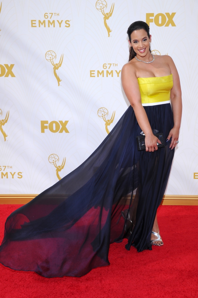 Emmys 2015: Dascha Polanco, transparencias y color