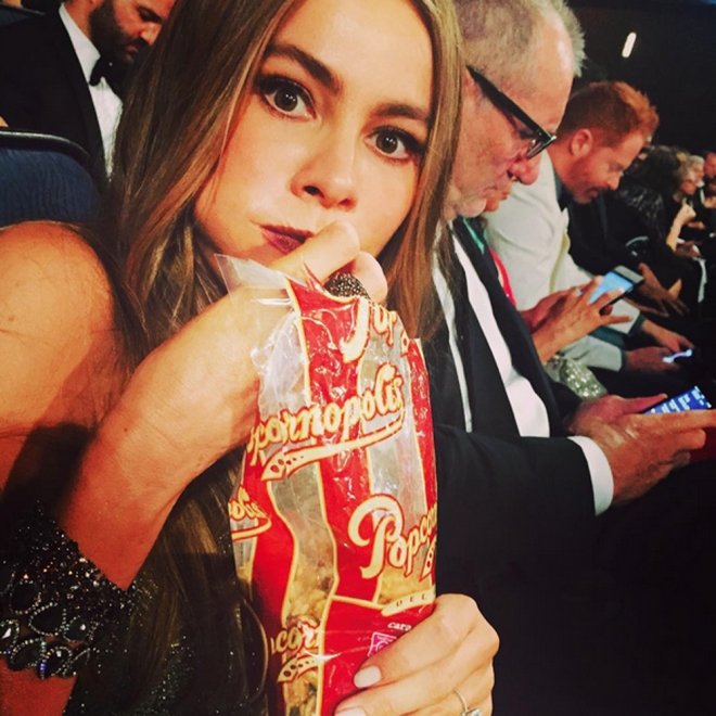 Emmys 2015 en Instagram: la foto más divertida de Sofía Vergara