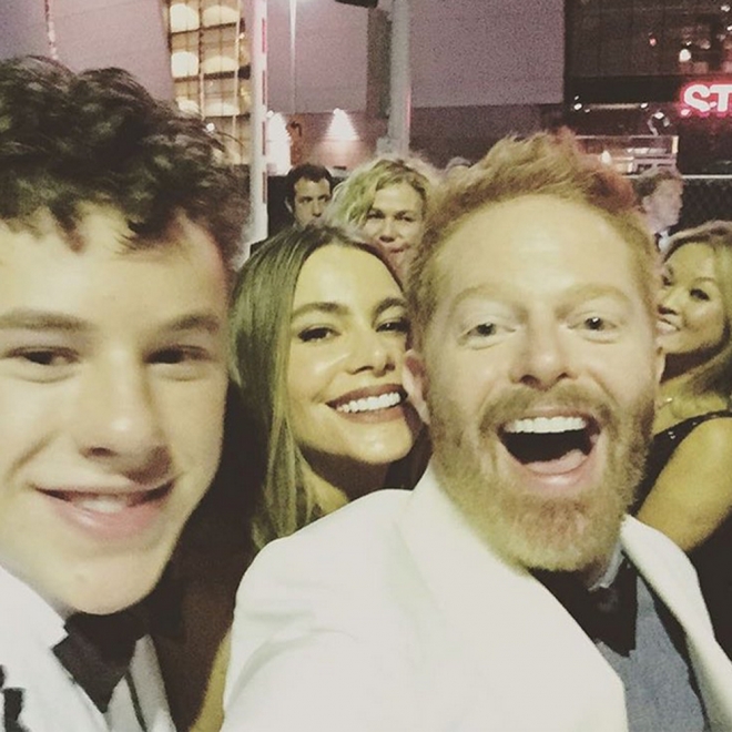 Emmys 2015 en Instagram: el reparto de Modern Family