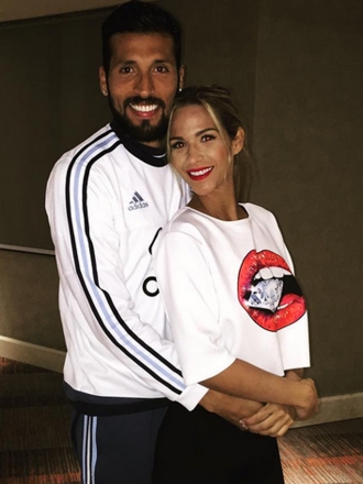 Tamara Gorro y Ezequiel Garay: una bonita historia