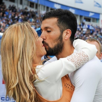 Tamara Gorro y Ezequiel Garay: amor en el fútbol