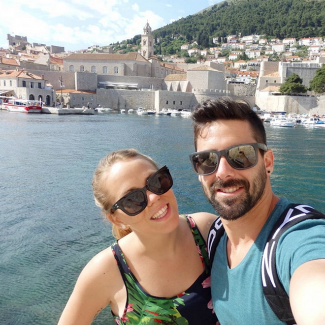 Yoli y Jonathan de GH 15, viajando por el mundo