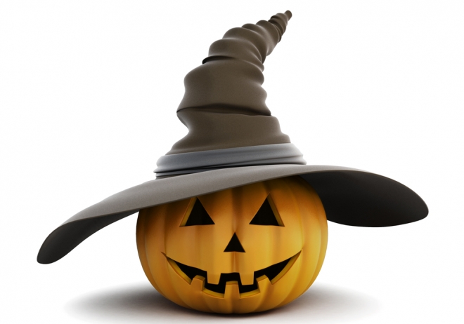 Imágenes de Halloween: calabazas y brujas