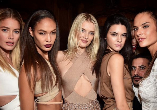 Balmain Army: las modelos para Olivier Rousteing