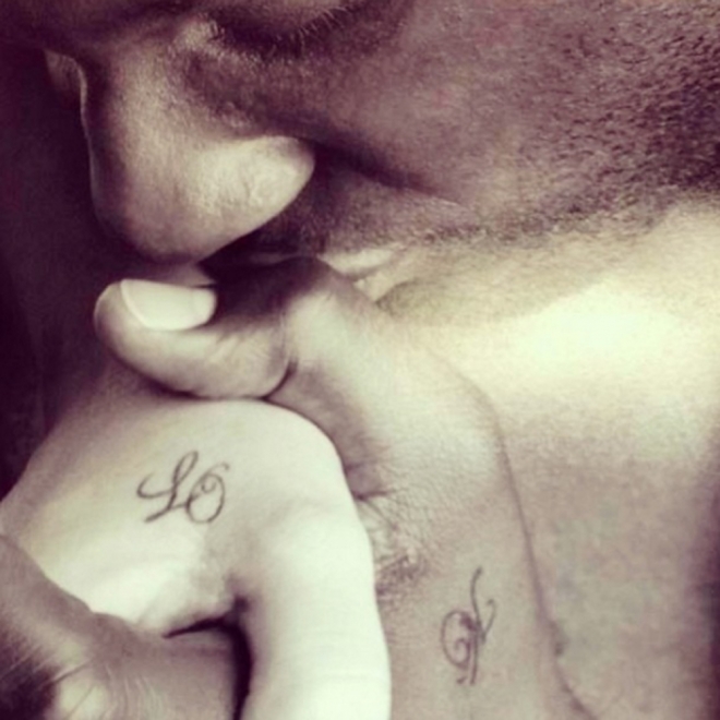 Los tatuajes de Lamar Odom y Khloé Kardashian