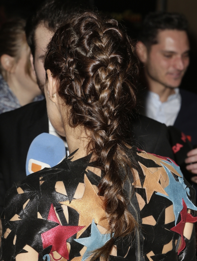La espectacular trenza de Paula Echevarría