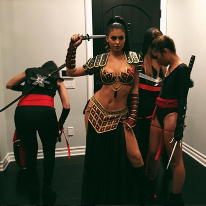 Halloween en Instagram: el disfraz sexy de Kylie Jenner